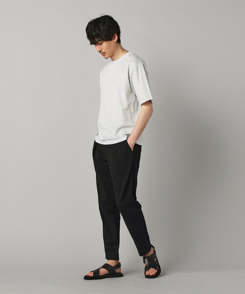 COMME CA MEN(コムサメン)の「和紙カノコ インタックイージーパンツ(その他パンツ・メンズ・ネイビー/ブラック・S/L/M)」の17枚目の写真