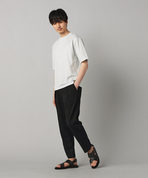 COMME CA MEN(コムサメン)の「和紙カノコ インタックイージーパンツ(その他パンツ・メンズ・ネイビー/ブラック・S/L/M)」の18枚目の写真