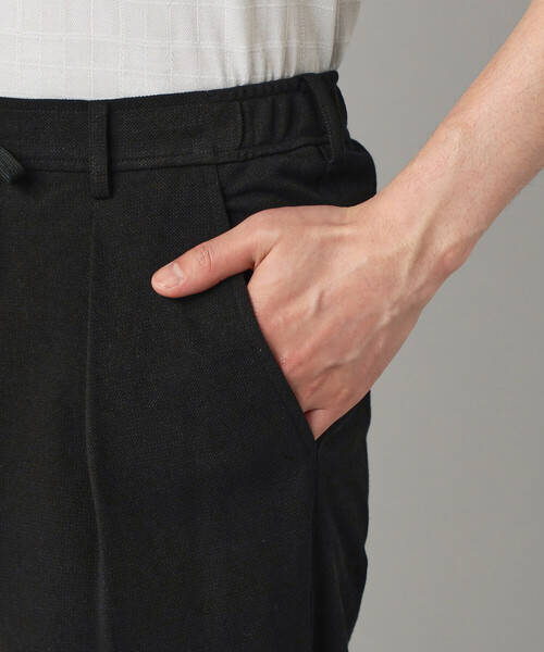 COMME CA MEN(コムサメン)の「和紙カノコ インタックイージーパンツ(その他パンツ・メンズ・ネイビー/ブラック・S/L/M)」の12枚目の写真