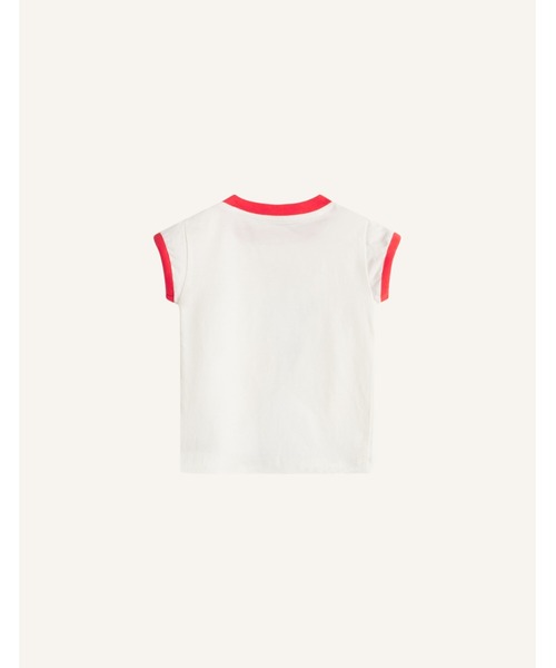 Maison Kitsune（メゾンキツネ）の「LYRICAL TEE-SHIRT（Tシャツ/カットソー・キッズ・ホワイト・70cm/95cm/90cm/80ｃｍ/75cm）」の2枚目の写真