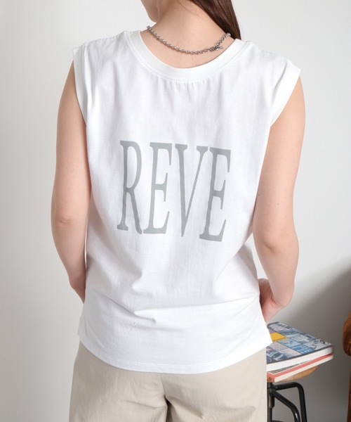 cepo(セポ)の「〈前後2way〉ロゴプリントノースリーブTee / タンクトップ(Tシャツ/カットソー・レディース・ホワイト系その他/ブラック/オフホワイト・M)」の22枚目の写真