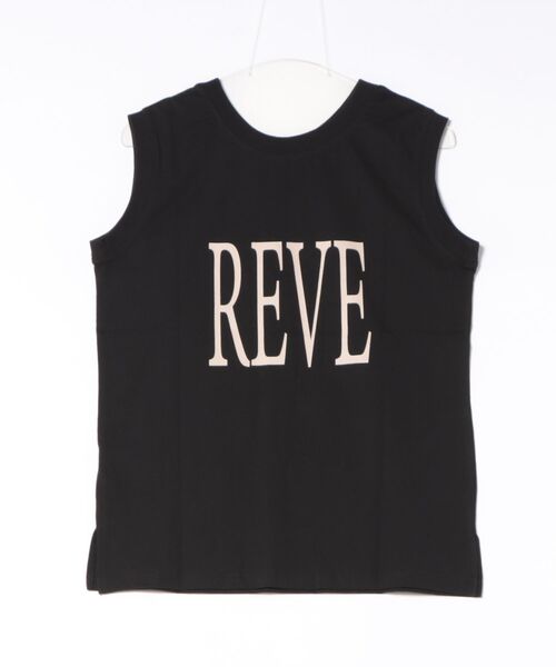 cepo(セポ)の「〈前後2way〉ロゴプリントノースリーブTee / タンクトップ(Tシャツ/カットソー・レディース・ホワイト系その他/ブラック/オフホワイト・M)」の6枚目の写真