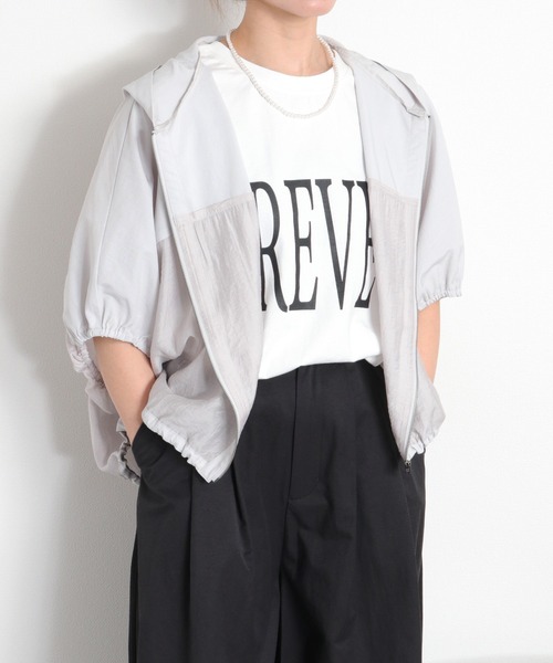 cepo(セポ)の「〈前後2way〉ロゴプリントノースリーブTee / タンクトップ(Tシャツ/カットソー・レディース・ホワイト系その他/ブラック/オフホワイト・M)」の8枚目の写真