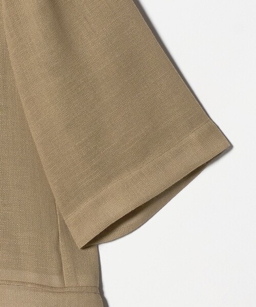 BEAUTY&YOUTH UNITED ARROWS(ビューティーアンドユースユナイテッドアローズ)の「ポリエステル メッシュ ハーフスリーブ ジャケット ウォッシャブル(テーラードジャケット・レディース・ダークグレー/モカ/ナチュラル・M/S)」の13枚目の写真