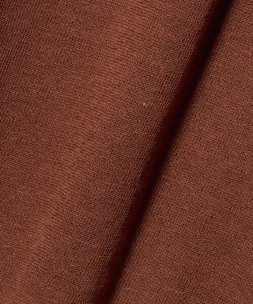 UNITED ARROWS（ユナイテッドアローズ）の「リネン/コットン ニット Tシャツ（Tシャツ/カットソー・メンズ・ブラウン系/ネイビー・S/M/L）」の8枚目の写真