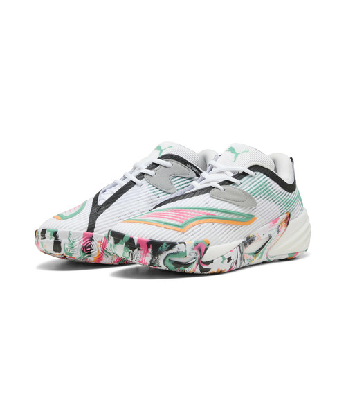PUMA(プーマ)の「PUMA プーマ メンズ オールプロ ニトロ 2 バスケットボールシューズ(スニーカー・メンズ・ホワイト系その他2・26.5cm/27.0cm/28.0cm/27.5cm)」の2枚目の写真