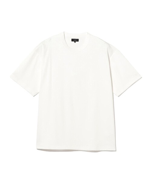 BEAMS(ビームス)の「シルキー フィール Tシャツ 【リラックスフィット】(Tシャツ/カットソー・メンズ・チャコールグレー/ブラック/ホワイト・M/XL/S/L)」の4枚目の写真