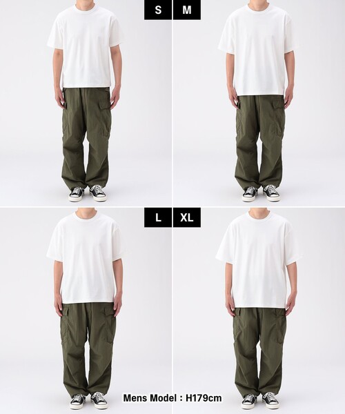 BEAMS(ビームス)の「シルキー フィール Tシャツ 【リラックスフィット】(Tシャツ/カットソー・メンズ・チャコールグレー/ブラック/ホワイト・M/XL/S/L)」の7枚目の写真