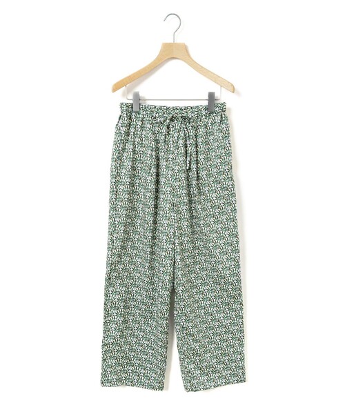 MidiUmi(ミディウミ)の「MidiUmi リバティプリントパンツ(その他パンツ・レディース・ブラック/グリーン・FREE)」の9枚目の写真