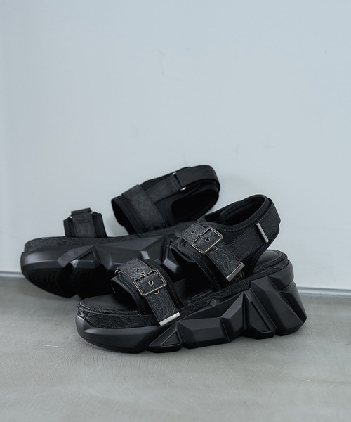 HARE(ハレ)の「gemソールスポサン(HARE)(サンダル・レディース・ブラック/ブラック系その他・LARGE/MEDIUM)」の2枚目の写真