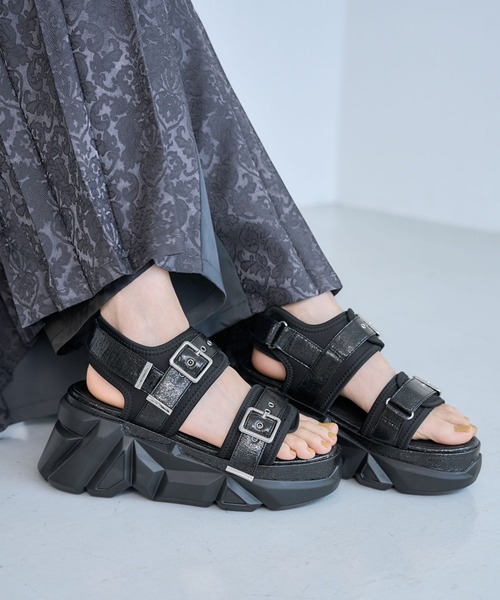 HARE(ハレ)の「gemソールスポサン(HARE)(サンダル・レディース・ブラック/ブラック系その他・LARGE/MEDIUM)」の21枚目の写真