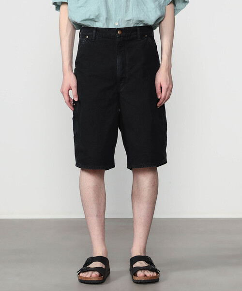 orSlow(オアスロウ)の「orSlow | 〈別注〉 DAD'S FIT OXFORD PAINTER SHORTS BLACK MEN(その他パンツ・メンズ・ブラック・2/3/4)」の10枚目の写真