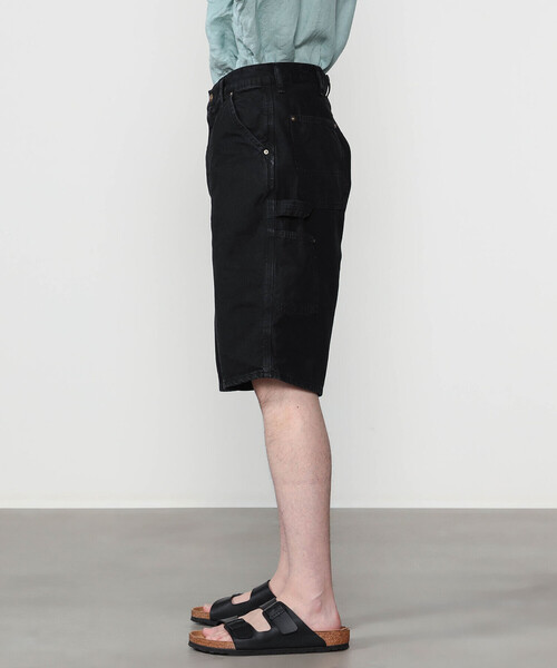 orSlow(オアスロウ)の「orSlow | 〈別注〉 DAD'S FIT OXFORD PAINTER SHORTS BLACK MEN(その他パンツ・メンズ・ブラック・2/3/4)」の9枚目の写真