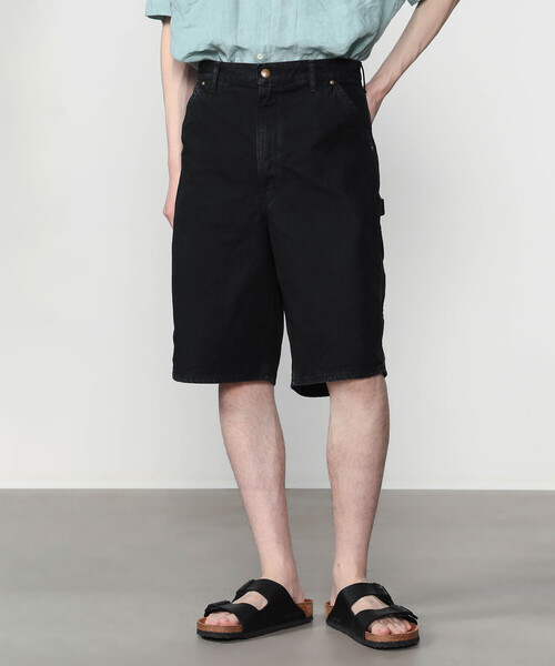 orSlow(オアスロウ)の「orSlow | 〈別注〉 DAD'S FIT OXFORD PAINTER SHORTS BLACK MEN(その他パンツ・メンズ・ブラック・2/3/4)」の7枚目の写真