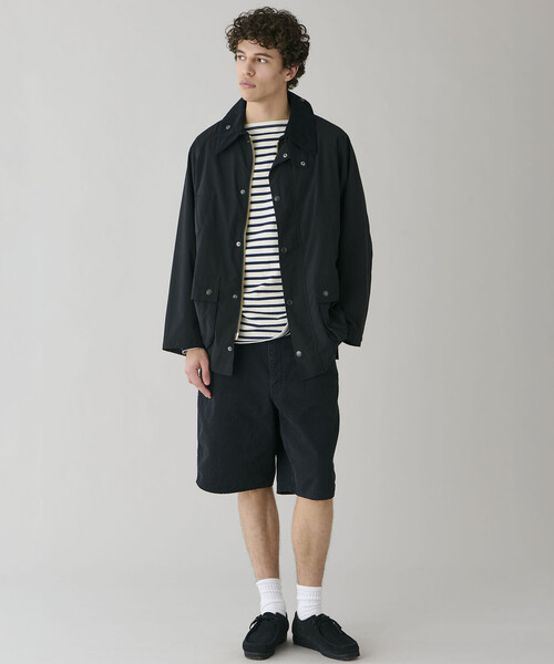 orSlow(オアスロウ)の「orSlow | 〈別注〉 DAD'S FIT OXFORD PAINTER SHORTS BLACK MEN(その他パンツ・メンズ・ブラック・2/3/4)」の3枚目の写真