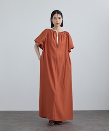 SALON adam et rope'（サロン アダム エ ロペ）の「【WEB限定】2WAYリネンブレンドエンブロイダリーワンピース（ワンピース）」