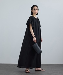 SALON adam et rope'（サロン アダム エ ロペ）の「【WEB限定】2WAYリネンブレンドエンブロイダリーワンピース（ワンピース）」
