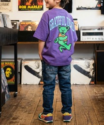 Grateful Dead（グレイトフルデッド）の「GRATEFUL DEAD グレイトフル・デッド オーバーサイズ キッズ 半袖プリントTシャツ（Tシャツ/カットソー）」
