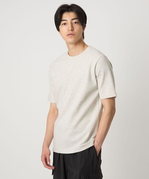 A DAY IN THE LIFE UNITED ARROWS（アデイインザライフユナイテッドアローズ）の「スパンデックス ハイカム ベーシック カットソー＜A DAY IN THE LIFE＞（Tシャツ/カットソー・メンズ・ネイビー/ライトグレー/ライトブルー・L/M）」の4枚目の写真