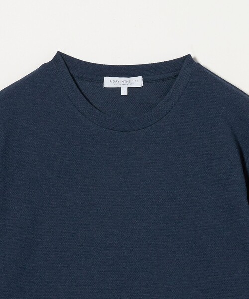 A DAY IN THE LIFE UNITED ARROWS（アデイインザライフユナイテッドアローズ）の「スパンデックス ハイカム ベーシック カットソー＜A DAY IN THE LIFE＞（Tシャツ/カットソー・メンズ・ネイビー/ライトグレー/ライトブルー・L/M）」の14枚目の写真