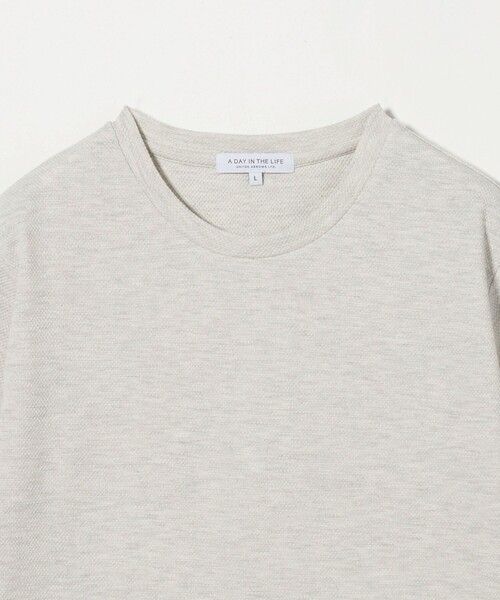A DAY IN THE LIFE UNITED ARROWS（アデイインザライフユナイテッドアローズ）の「スパンデックス ハイカム ベーシック カットソー＜A DAY IN THE LIFE＞（Tシャツ/カットソー・メンズ・ネイビー/ライトグレー/ライトブルー・L/M）」の18枚目の写真