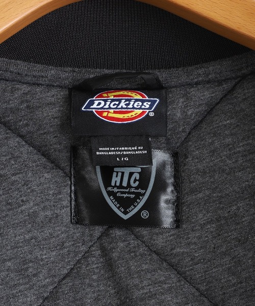 HTC（エイチティーシー）の「HTC / エイチティーシー：DICKIES DIAMOND QUILT JACKET STARBURST STONE：DICKIES-STARBURST[AST]（ブルゾン・メンズ・ブラック・L/M）」の12枚目の写真