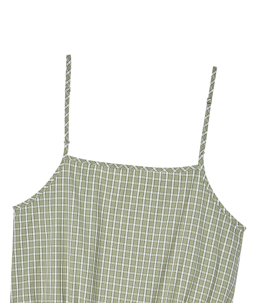 THE GREEN LAB（ザグリーンラボ）の「チェックフリルビスチェナスティップ [ライトグリーン]（Tシャツ/カットソー・レディース・その他・FREE）」の18枚目の写真