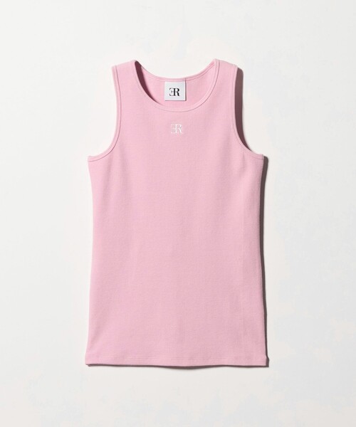 ER(イーアール)の「<ER>ベーシック アメスリタンクトップ(Tシャツ/カットソー・レディース・ライトブルー/ライトピンク・FREE)」の2枚目の写真