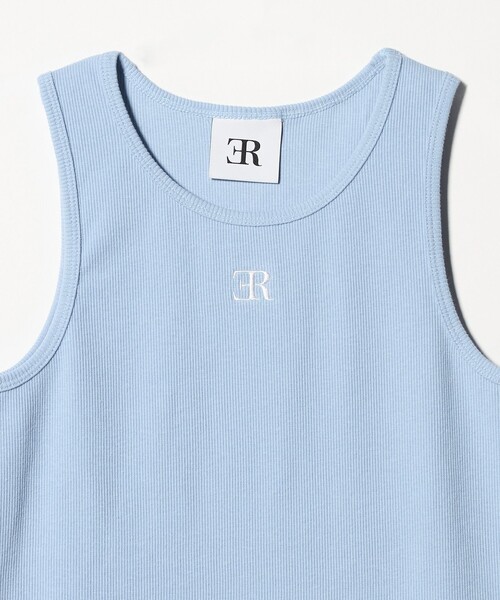 ER(イーアール)の「<ER>ベーシック アメスリタンクトップ(Tシャツ/カットソー・レディース・ライトブルー/ライトピンク・FREE)」の4枚目の写真