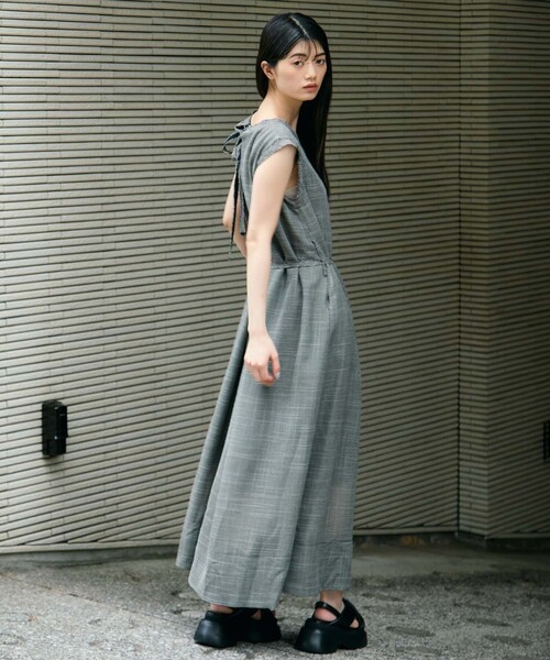 STUDIOUS/ステュディオス】Washable Mesh Dress/ウォッシャブル