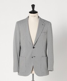 UNITED ARROWS | ハウンドトゥース シングル ２ボタン テーラードジャケット COMFORT EASY‐MODEL SOFT(テーラードジャケット)
