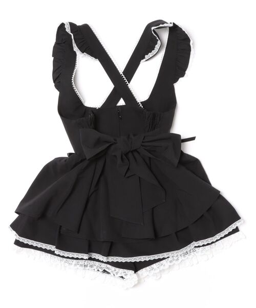 Secret Honey(シークレットハニー)の「ハートパールチェーン付ロンパース(その他パンツ・レディース・ピンク/ブラック・MEDIUM)」の3枚目の写真