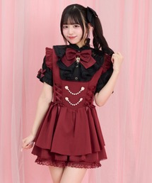 Secret Honey（シークレットハニー）の「ハートパールチェーン付ロンパース（その他パンツ）」