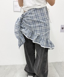 WEGO/マルチWAYフリルBIGスカーフ