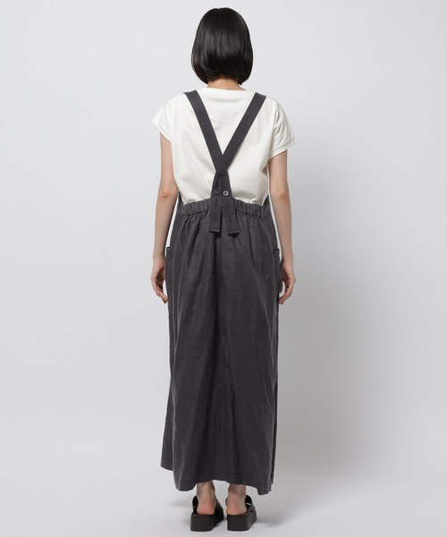 niko and...(ニコアンド)の「FINEリネンポケットワンピース(ワンピース・レディース・ブラウン/ダークブルー/ブラック・MEDIUM/LARGE)」の15枚目の写真
