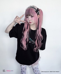 Magia Charm（マギアチャーム）の「超てんちゃんロゴTシャツ（Tシャツ/カットソー）」