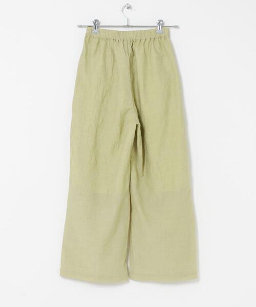 ITEMS URBANRESEARCH(アイテムズ アーバンリサーチ)の「『洗濯可』ヨウリュウワイドパンツ(その他パンツ・レディース・ミント/ブラウン/ブラック・FREE)」の21枚目の写真