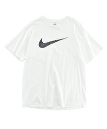 VINTAGE | 【USED】90's NIKE Big swooshロゴ Tシャツ USA製(Tシャツ/カットソー)