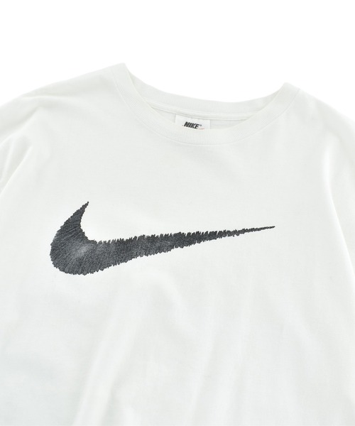 VINTAGE(ヴィンテージ)の「【USED】90's NIKE Big swooshロゴ Tシャツ USA製(Tシャツ/カットソー・メンズ・ホワイト・LARGE)」の14枚目の写真