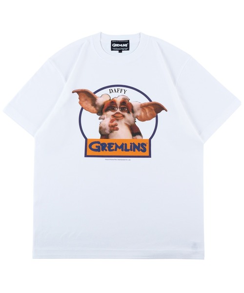 MEDICOM TOY(メディコムトイ)の「MLE GREMLINS DAFFY CIRCLE T-SHIRT(フィギュア・メンズ・ホワイト・SMALL/MEDIUM/LARGE/X-LARGE)」の1枚目の写真