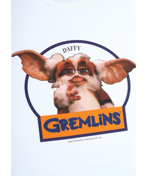 MEDICOM TOY(メディコムトイ)の「MLE GREMLINS DAFFY CIRCLE T-SHIRT(フィギュア・メンズ・ホワイト・SMALL/MEDIUM/LARGE/X-LARGE)」の2枚目の写真