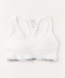 Calvin Klein | Calvin Klein/カルバンクライン LGHT LINED BRALETTE リピートロゴ レーサーバック ブラレット(スポーツブラ)