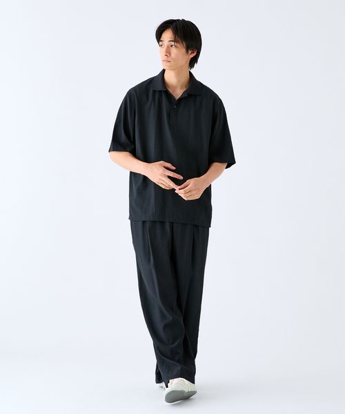 Product Twelve(プロダクトトゥエルブ)の「EDIFICE by Product Twelve リファインドワイドテーパードパンツ(その他パンツ・メンズ・ブラック/ブラウン・LARGE/MEDIUM)」の8枚目の写真