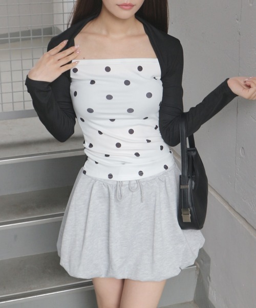Two-piece Dot Tube Top / ツーピースドットチューブトップ（チューブ