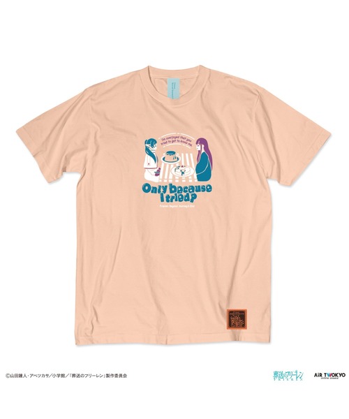 AIR TWOKYO(エアトゥーキョー)の「TVアニメ『葬送のフリーレン』 第1弾 シーンイラストTシャツ 3(フリーレン&フェルン)(Tシャツ/カットソー・レディース・ピンク系その他・XX-LARGE/X-LARGE/LARGE/MEDIUM/SMALL)」の3枚目の写真