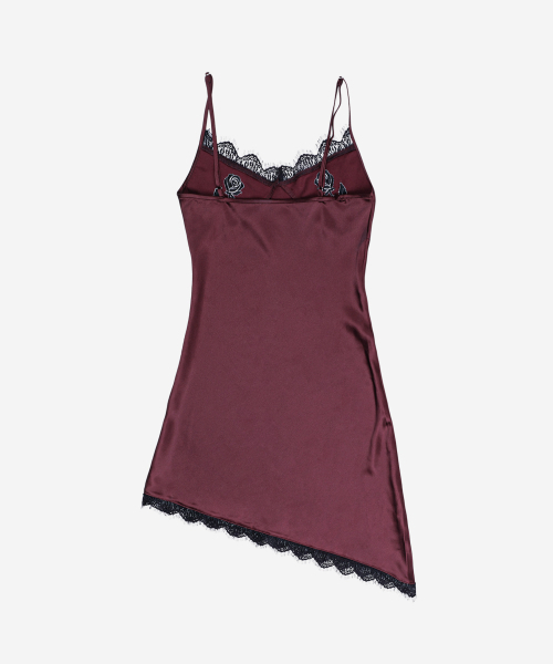 DARLING, YOU'RE BAD(ダーリンユーアーバッド)の「Rose Lace Slip Dress #Wine(ワンピース・レディース・その他・FREE)」の3枚目の写真