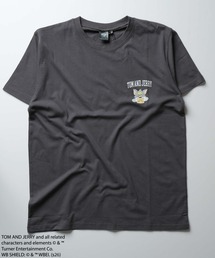 接触冷感 TOM&JERRY ワンポイントプリント BIG T