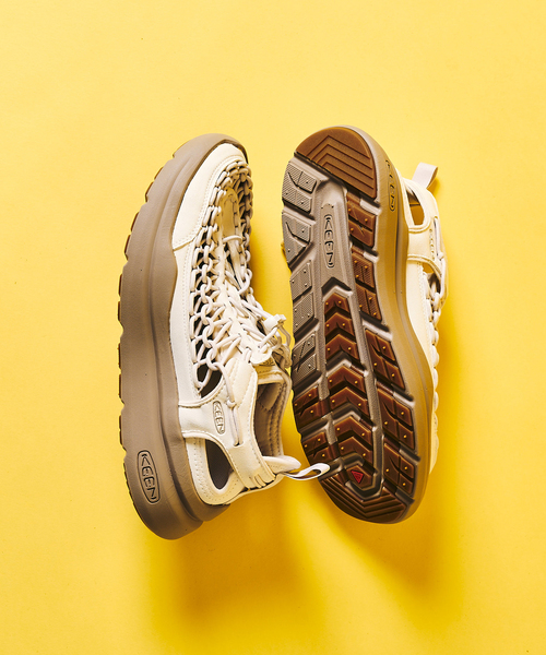 417 EDIFICE（フォーワンセブンエディフィス）の「KEEN / キーン UNEEK WK（サンダル・メンズ・ブラック/チャコールグレー/アイボリー・26cm/26.5cm/27cm/27.5cm/28cm）」の17枚目の写真