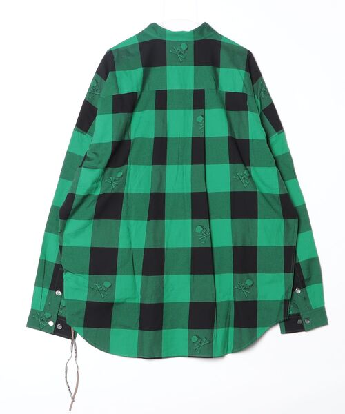 mastermind JAPAN(マスターマインド)の「BLOCK CHECK SHIRT BOXY(シャツ/ブラウス・メンズ・ブルー系その他/グリーン系その他・XL)」の3枚目の写真