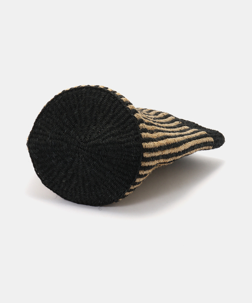 JOURNAL STANDARD LUXE（ジャーナルスタンダード　ラックス）の「【SOIL】STRIPE SISAL BAG（かごバッグ・レディース・ブラック/ブラウン・FREE）」の7枚目の写真